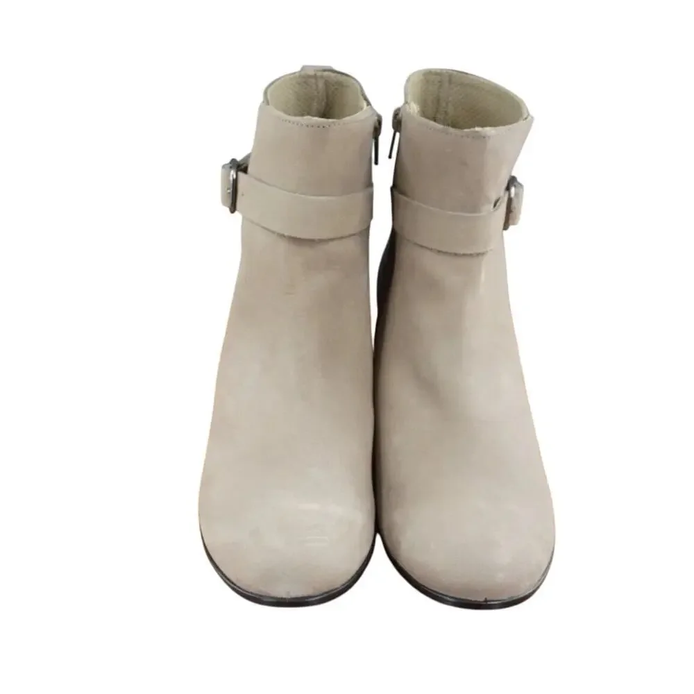 ECCO DRESS CLASSIC 35MM BUCKLE, TAUPE NUBUCK, 5-5.5 US/ 36 EU